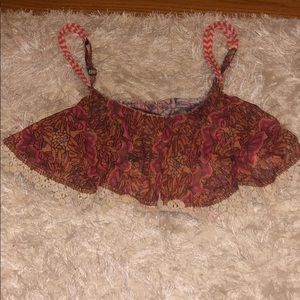 maaji flowy bikini top